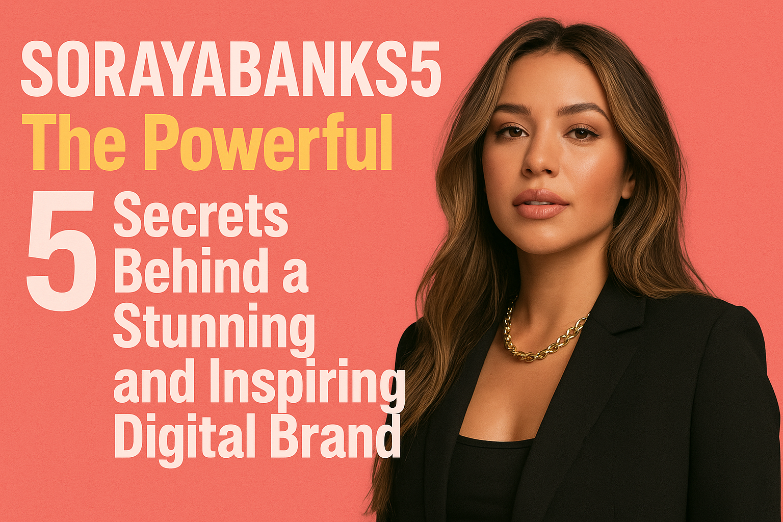 SorayaBanks5: The Powerful 5 Inspiring Strategies to Build an Authentic and Growing Brand - BuzzLect